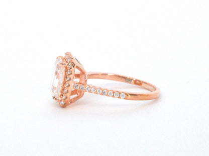 Entourage ring met emerald