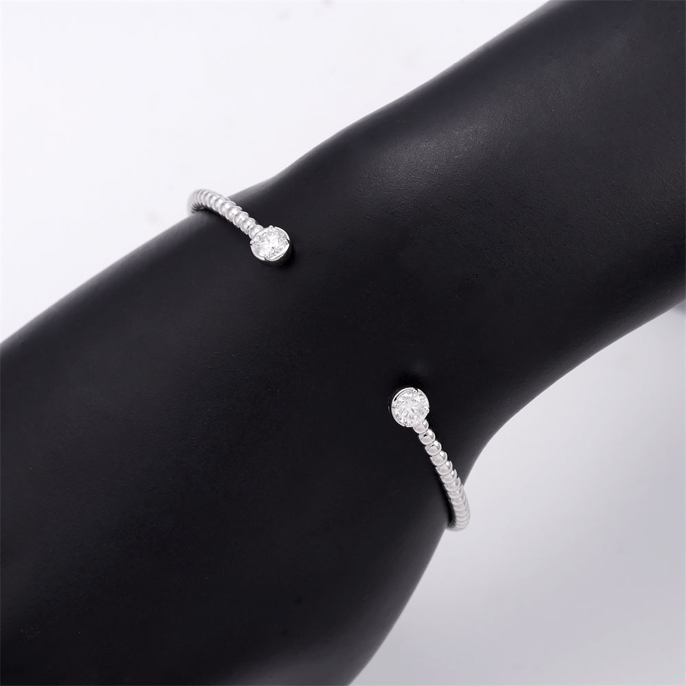 Armband met 1.00 carat aan witte briljanten